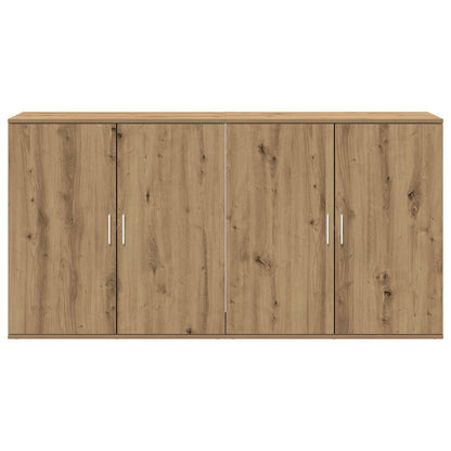 Servírovací Skříň 2 Ks Artisanový Dub 79 X 38 X 80 Cm