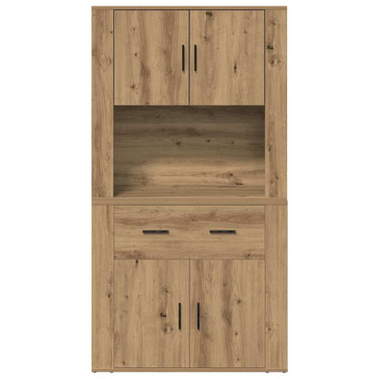Highboard Dub Artisan 80 X 33 X 150 Cm Kompozitní Dřevo