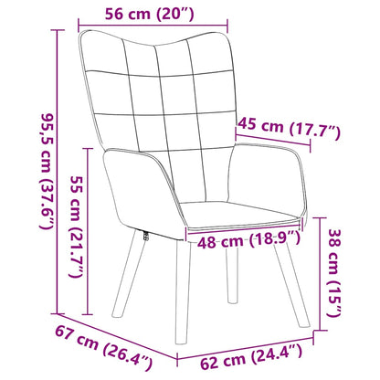Křeslo 62 X 67 X 95,5 Cm Sherpa Látka