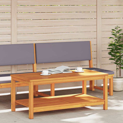 Boční Stůl Přírodní Olej 110 X 55 X 45 Cm Masivní Akátové Dřevo