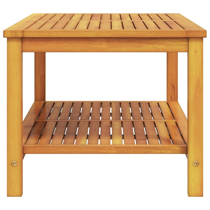 Boční Stůl Přírodní Olej 110 X 55 X 45 Cm Masivní Akátové Dřevo