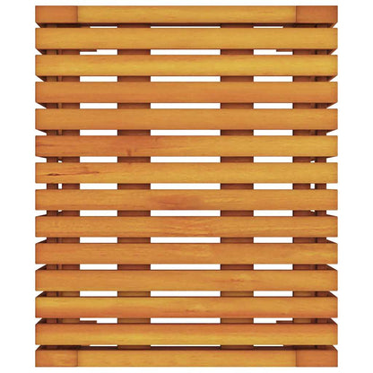 Boční Stůl Přírodní Olej 43 X 36 X 40 Cm Pevné Teakové Dřevo