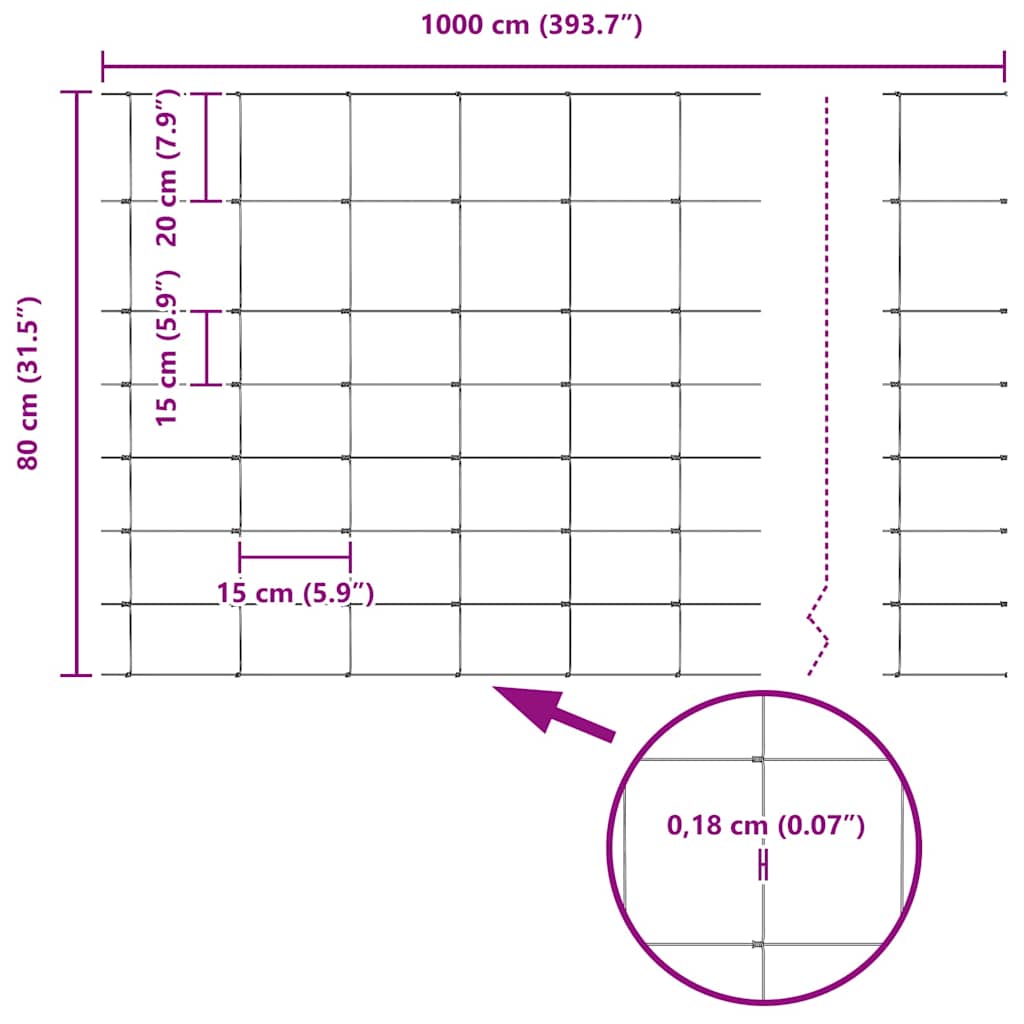 Divoký Plot Horkovzdušné Pozinkované 1000 X 80 X 0,18 Cm Železo