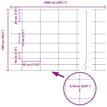 Divoký Plot Horkovzdušné Pozinkované 1000 X 100 X 0,18 Cm