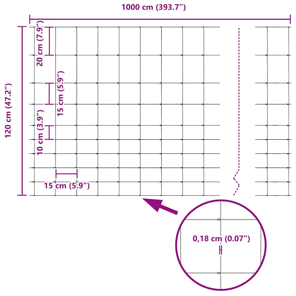 Divoký Plot Horkovzdušné Pozinkované 1000 X 120 X 0,18 Cm
