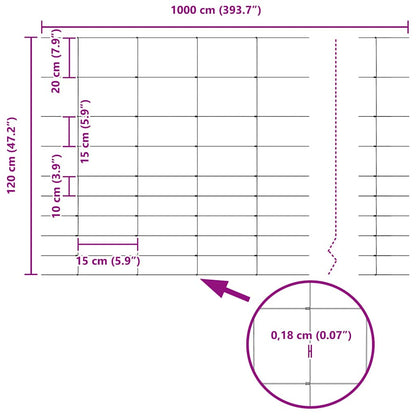 Divoký Plot Horkovzdušné Pozinkované 1000 X 120 X 0,18 Cm
