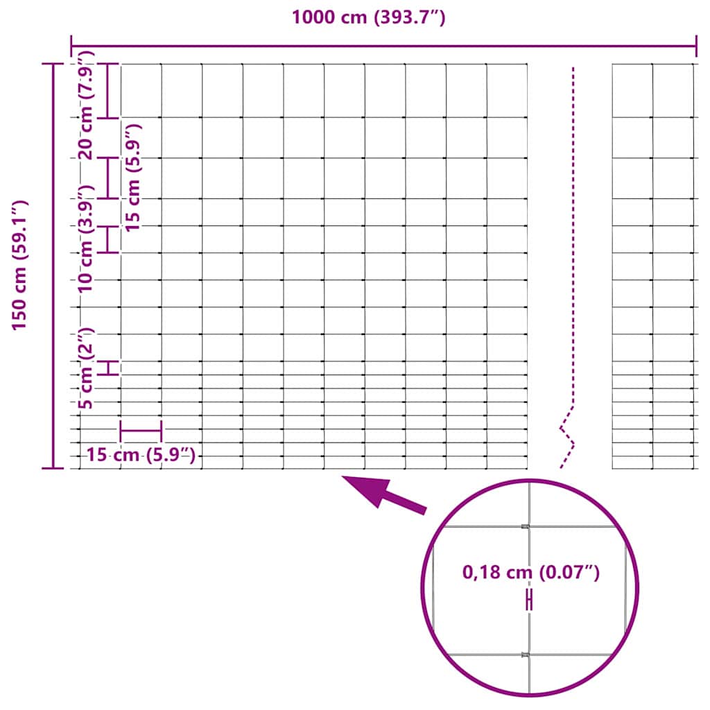 Divoký Plot Horkovzdušné Pozinkované 1000 X 150 X 0,18 Cm