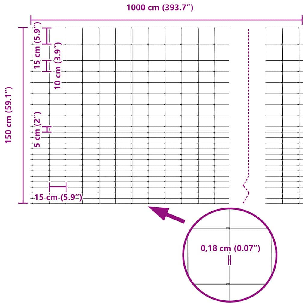 Divoký Plot Horkovzdušné Pozinkované 1000 X 150 X 0.18 Cm
