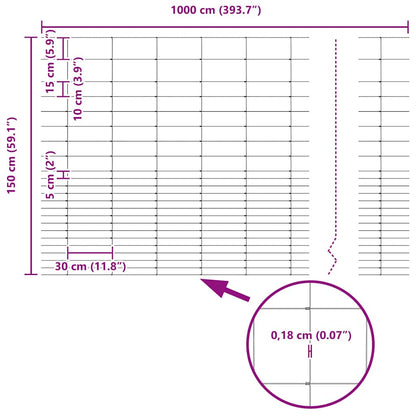 Divoký Plot Horkovzdušné Pozinkované 1000 X 150 X 0,18 Cm