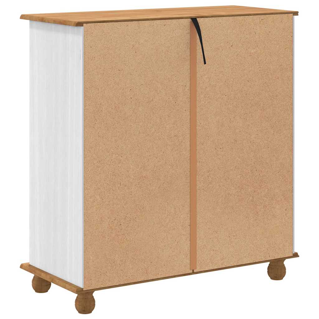 Komoda Askim 91 X 40 X 95,5 Cm Masivní Borové Dřevo