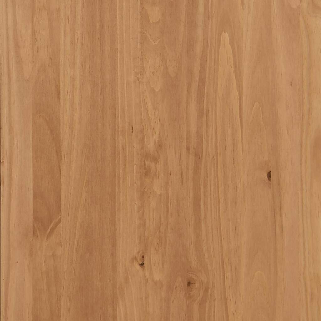 Komoda Askim Hnědá 91 X 40 X 79 Cm Masivní Borové Dřevo