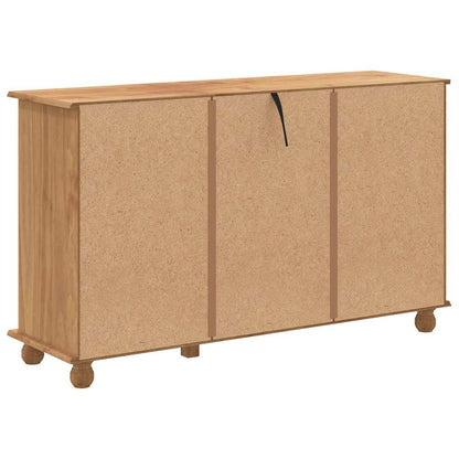 Komoda Askim 79 X 40 X 133,5 Cm Masivní Borové Dřevo