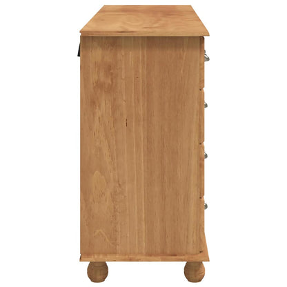 Komoda Askim 79 X 40 X 133,5 Cm Masivní Borové Dřevo