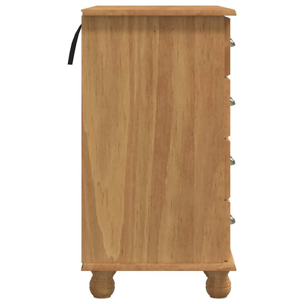 Stůl Na Psaní Askim 95 X 40 X 75 Cm Masivní Borové Dřevo