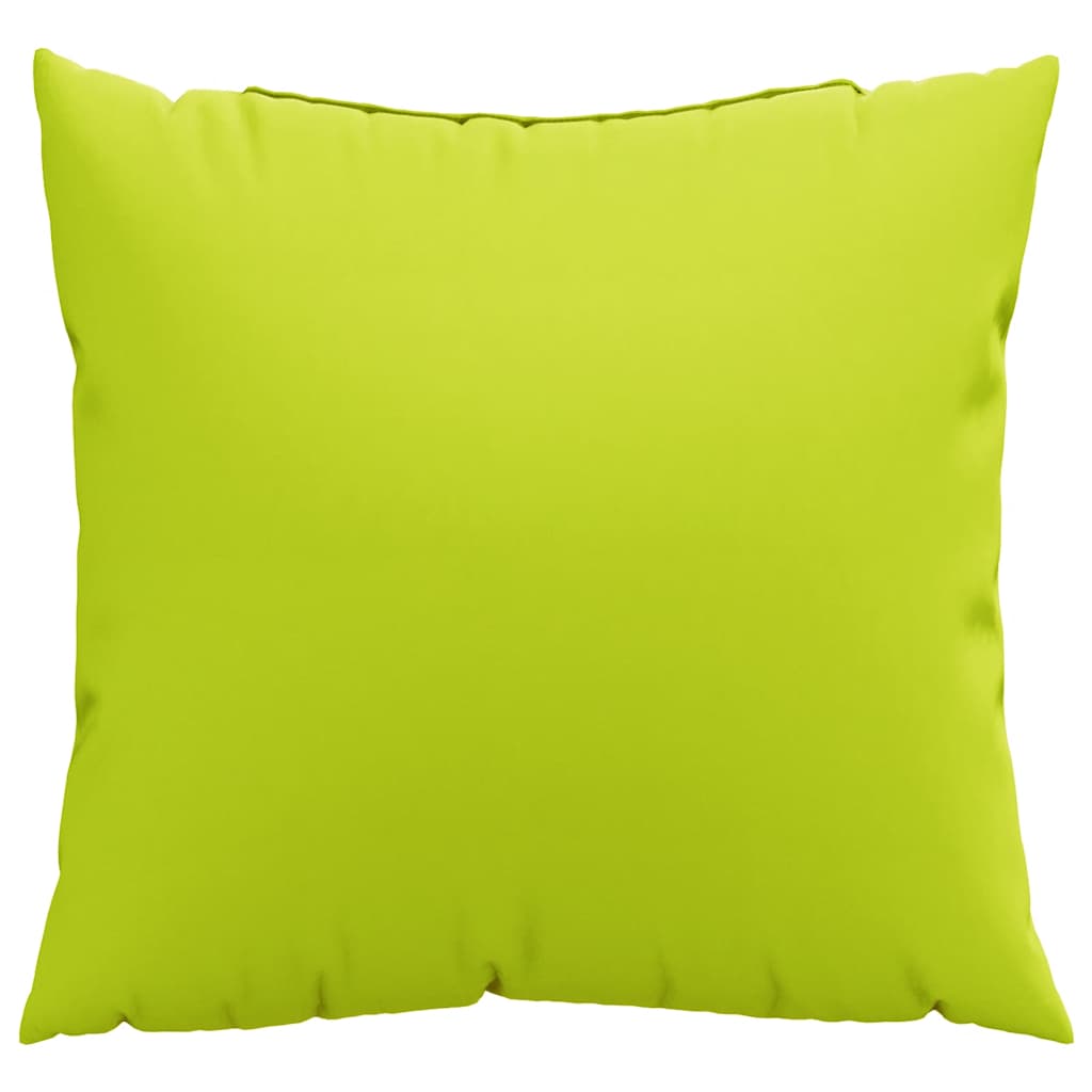 Polštáře Na Pohovku 4 Ks Světle Zelené 60 X 60 Cm Látkové