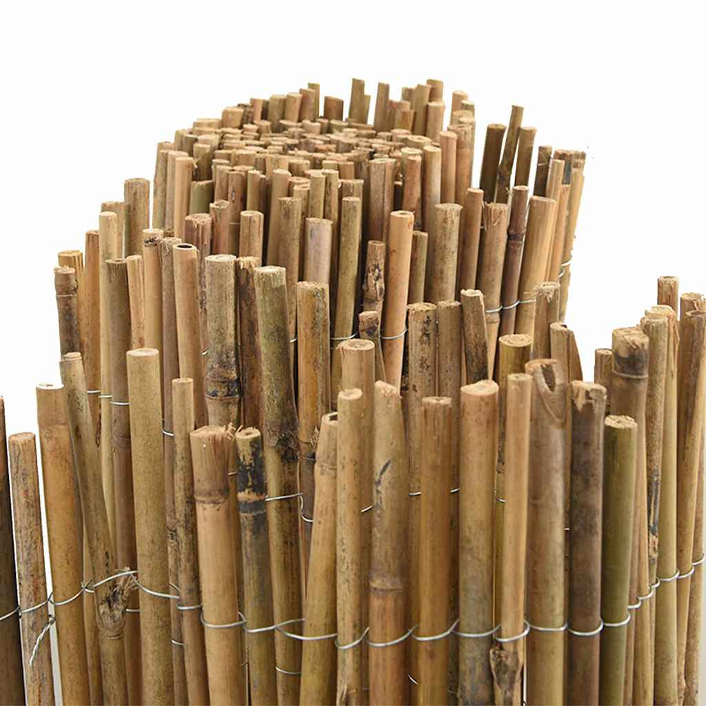 Bambusový Plot Přírodní 400 X 150 Cm Bambus