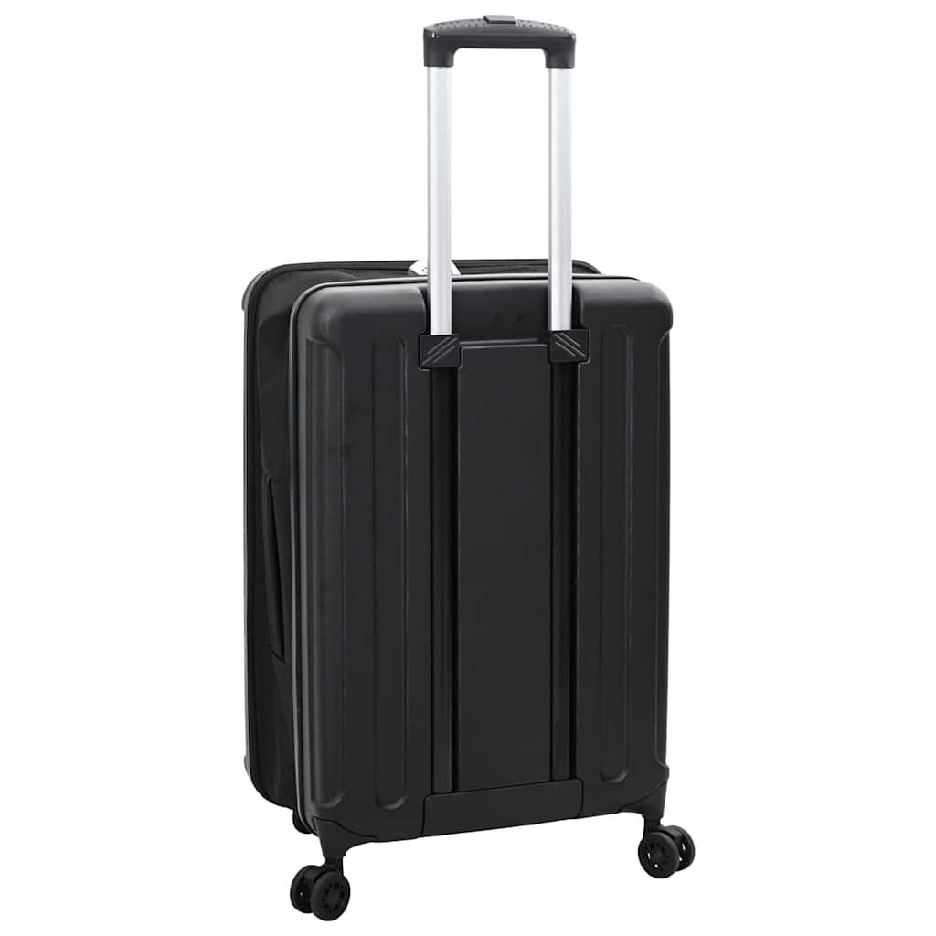 Kufr Se Zámkem Černá 34 X 23 X 55.5 Cm Abs Plast