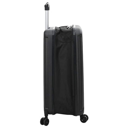 Kufr Se Zámkem Černá 34 X 23 X 55.5 Cm Abs Plast