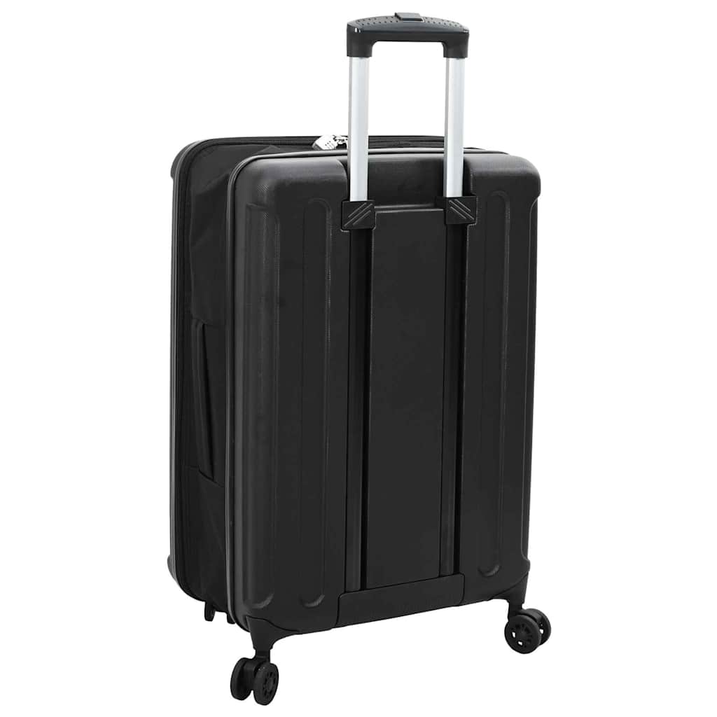 Kufr Se Zámkem Černá 43 X 27 X 66 Cm Abs Plast