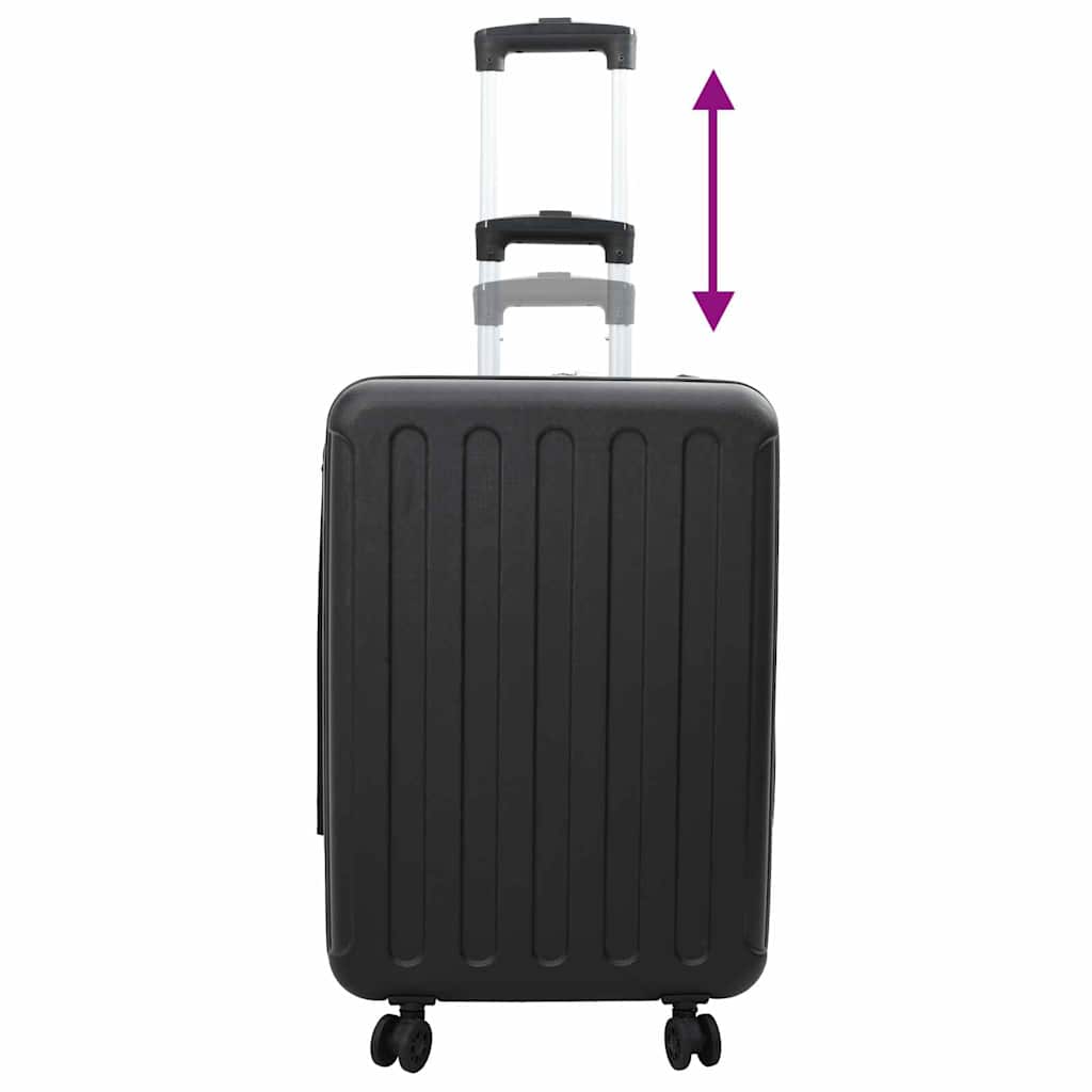 Kufr Se Zámkem Černá 43 X 27 X 66 Cm Abs Plast
