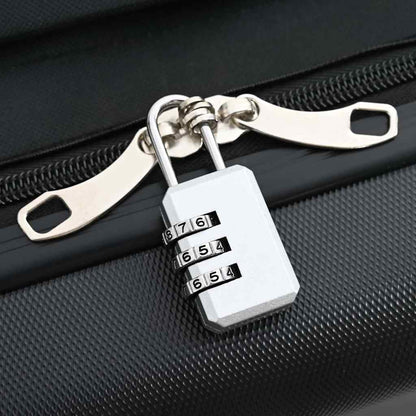 Kufr Se Zámkem Černá 50 X 30 X 76 Cm Abs Plast