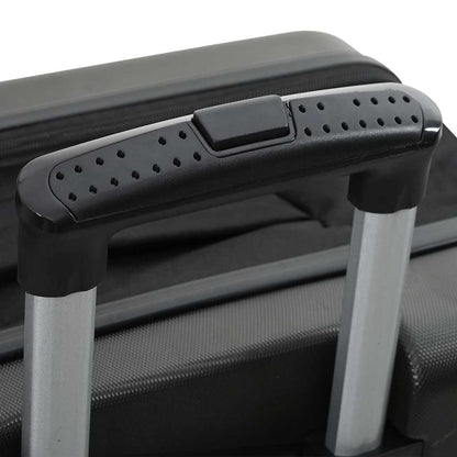 Kufr Se Zámkem Tmavě Šedá 34 X 23 X 55.5 Cm Abs Plast