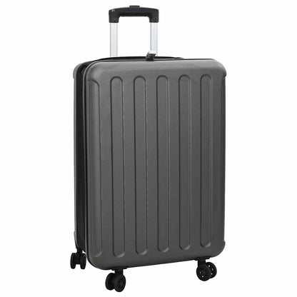 Kufr Se Zámkem Tmavě Šedá 43 X 27 X 66 Cm Abs Plast