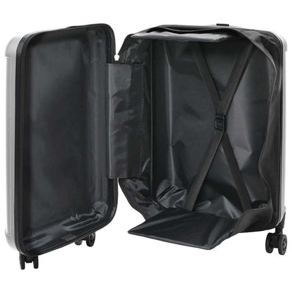 Kufr Se Zámkem Stříbrná 34 X 23 X 55.5 Cm Abs Plast
