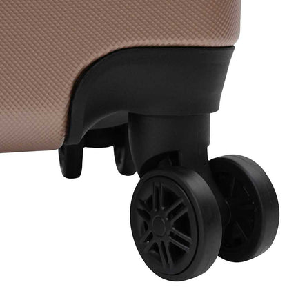 Kufr Se Zámkem 3 Pcs Růžové Zlato 50 X 31 X 78 Cm Abs Plast