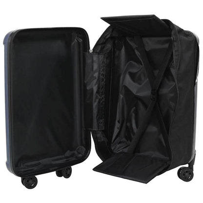 Kufr Se Zámkem Tmavě Moddrá 34 X 23 X 55.5 Cm Abs Plast