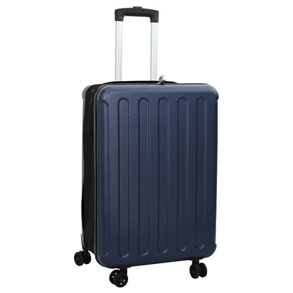 Kufr Se Zámkem Tmavě Moddrá 43 X 27 X 66 Cm Abs Plast