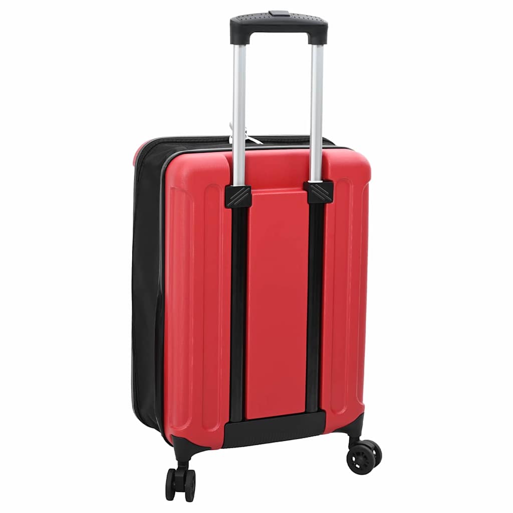 Kufr Se Zámkem Červená 34 X 23 X 55.5 Cm Abs Plast