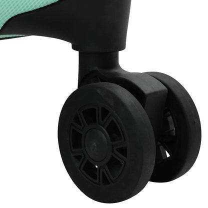 Kufr Se Zámkem Mentolově Zelená 43 X 27 X 66 Cm Abs Plast