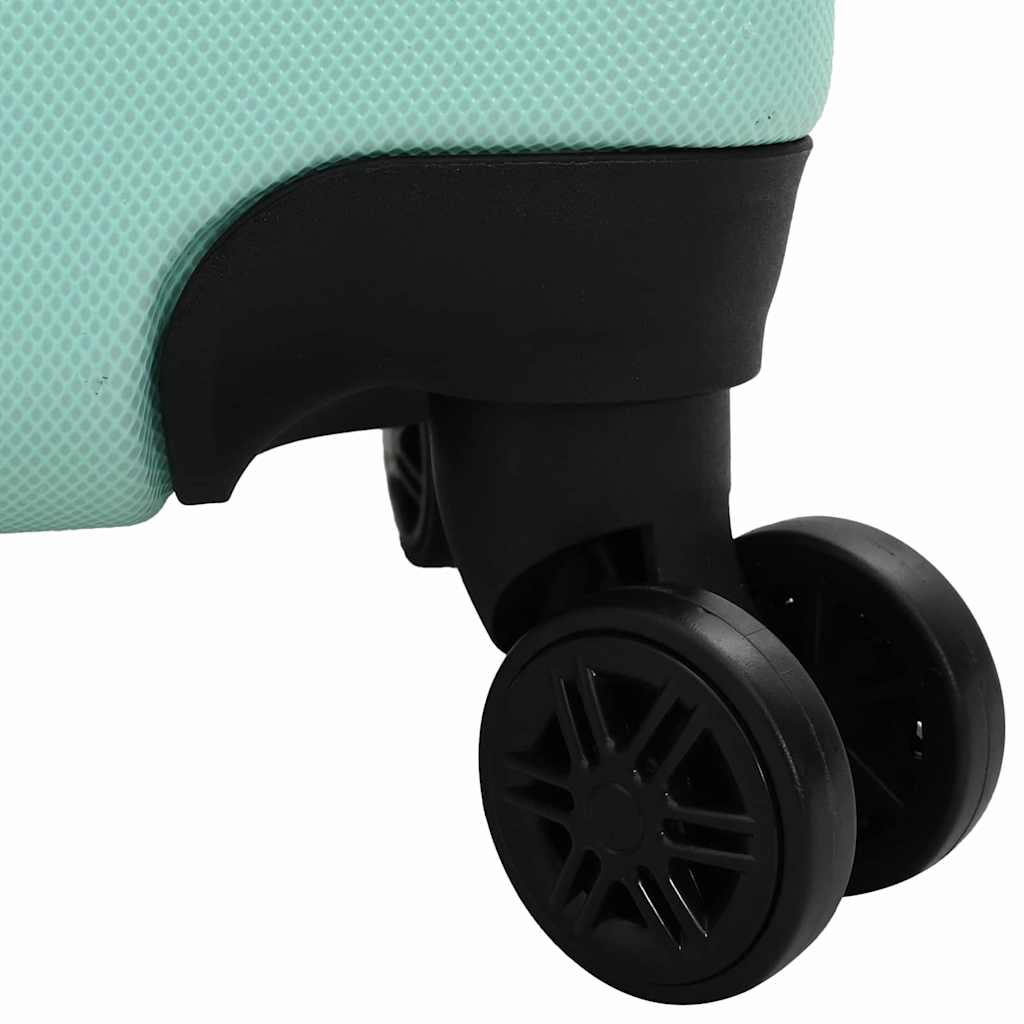 Kufr Se Zámkem 3 Pcs Mentolově Zelená 50 X 31 X 78 Cm Abs Plast