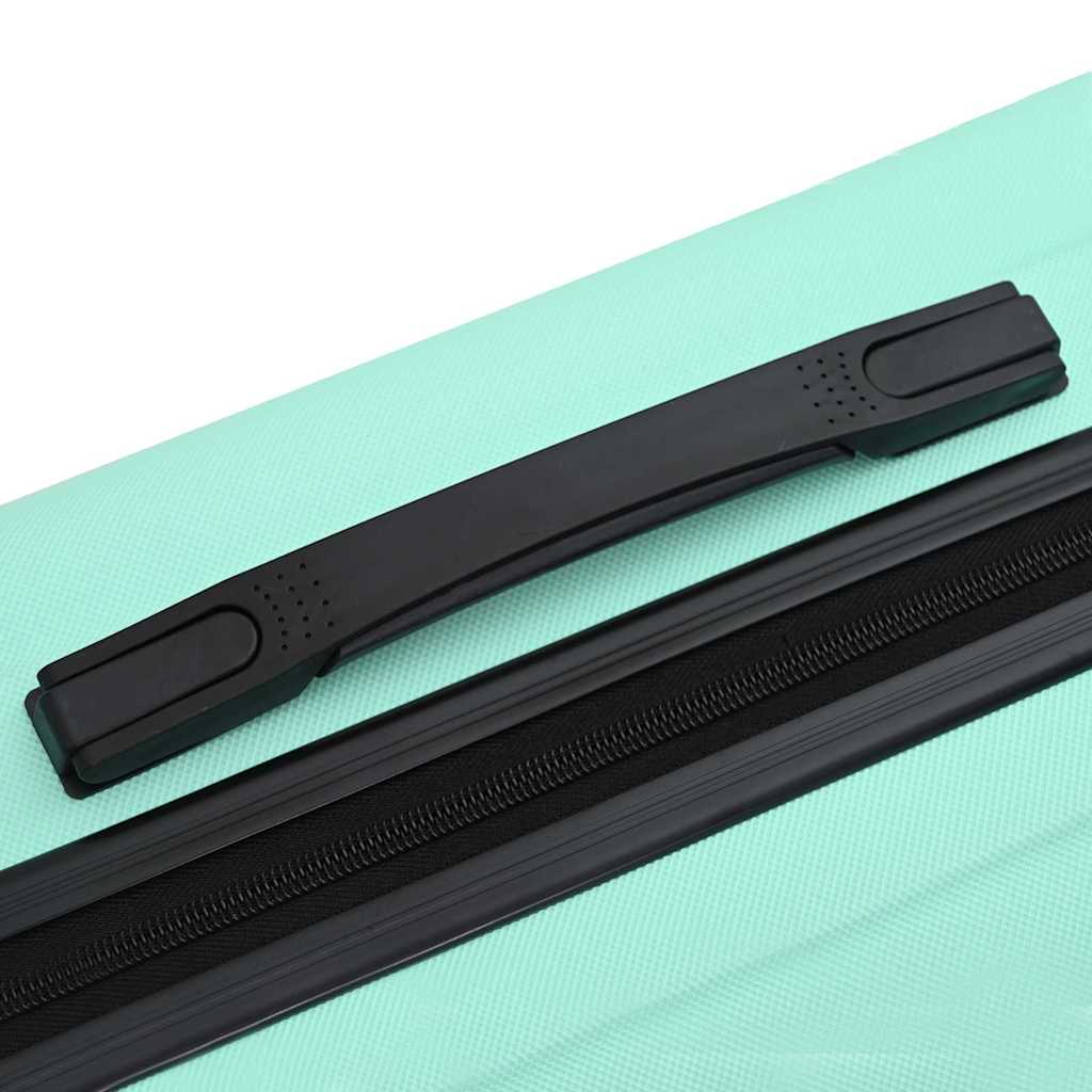 Kufr Se Zámkem 3 Pcs Mentolově Zelená 50 X 31 X 78 Cm Abs Plast