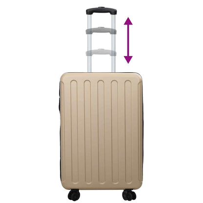 Kufr Se Zámkem Champagne 50 X 30 X 76 Cm Abs Plast