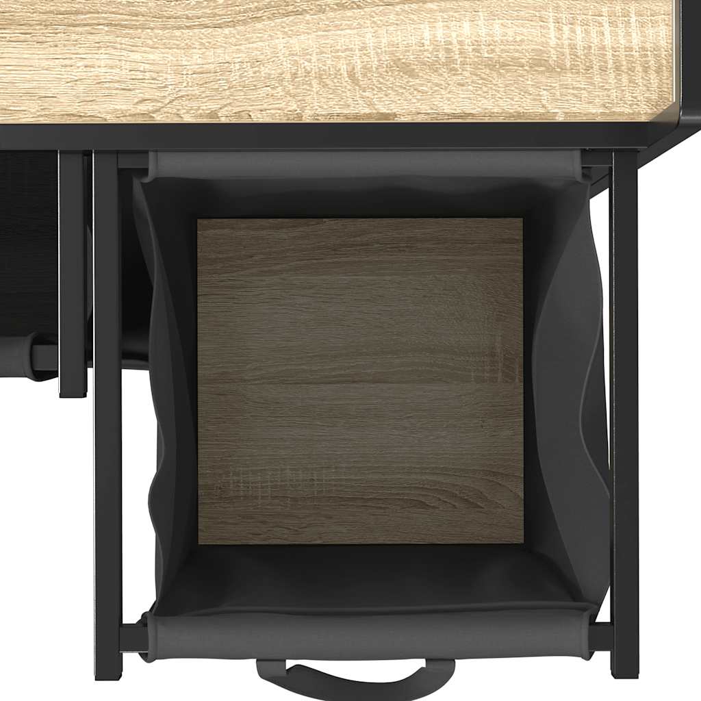 Koš Na Prádlo Se 2 Přihrádkami A Policí