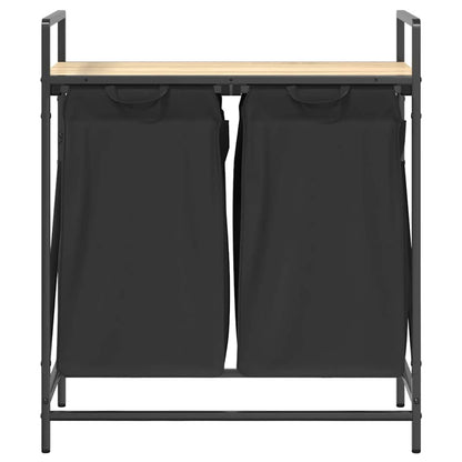 Koš Na Prádlo Se 2 Přihrádkami A Policí