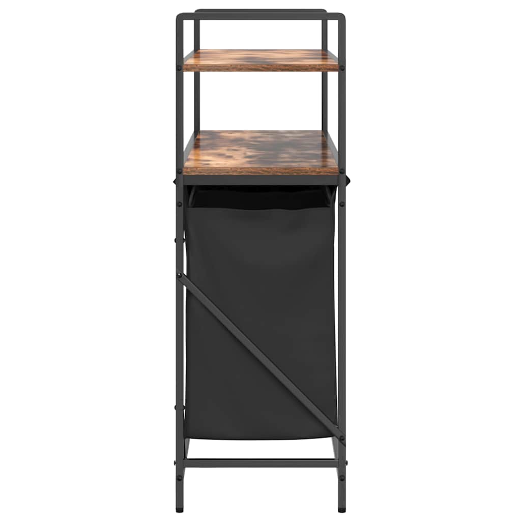 Koš Na Prádlo Se 3 Přihrádkami A Policemi