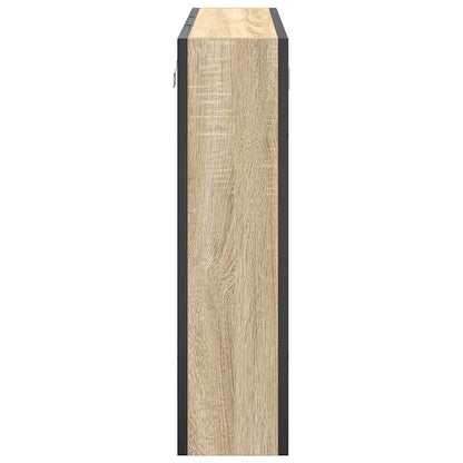 Zrcadlová Skříň Sonoma Dub 60 X 16 X 60 Cm Kompozitní Dřevo