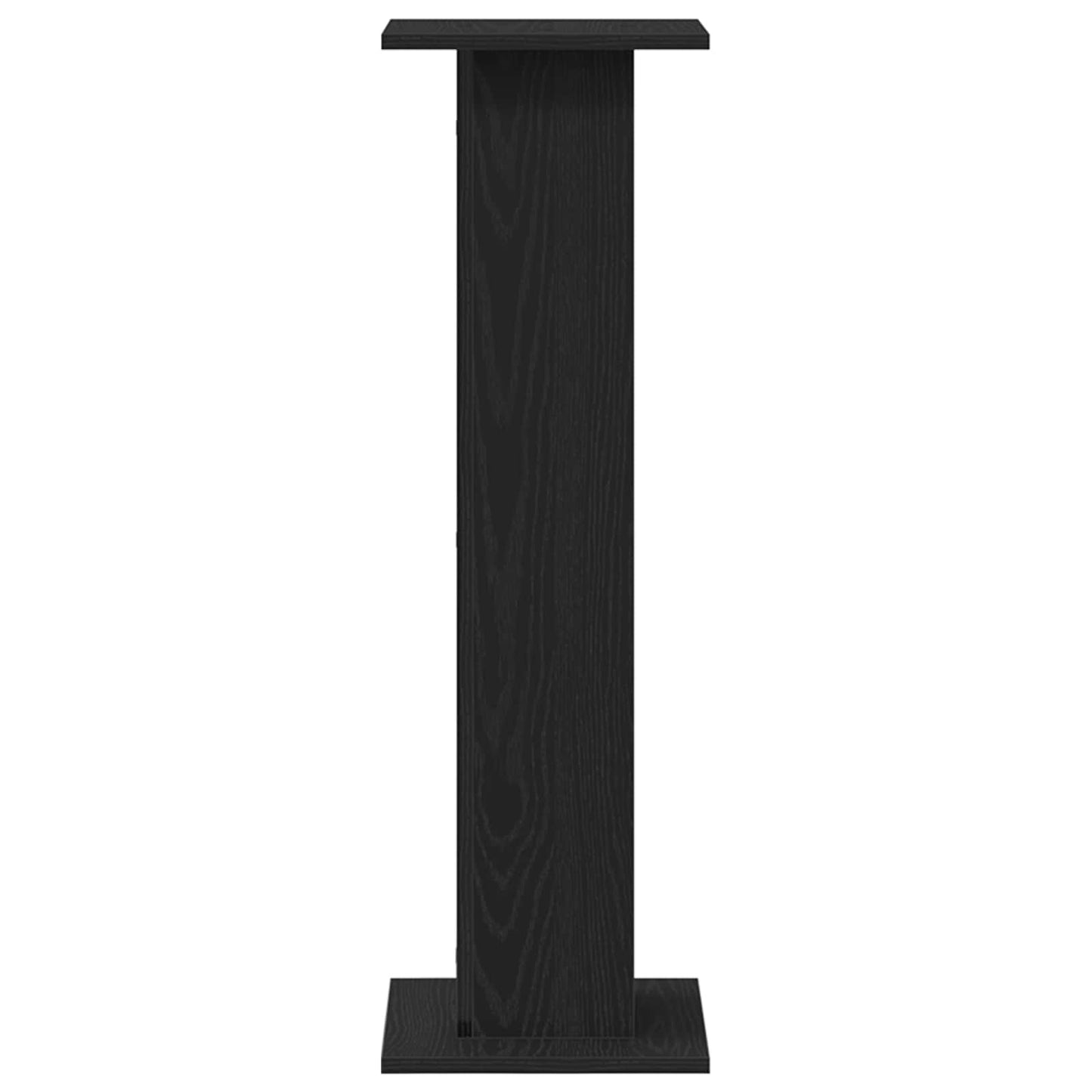 Stojany Na Reproduktory 2 Pcs Černý Dub 30 X 30 X 95 Cm