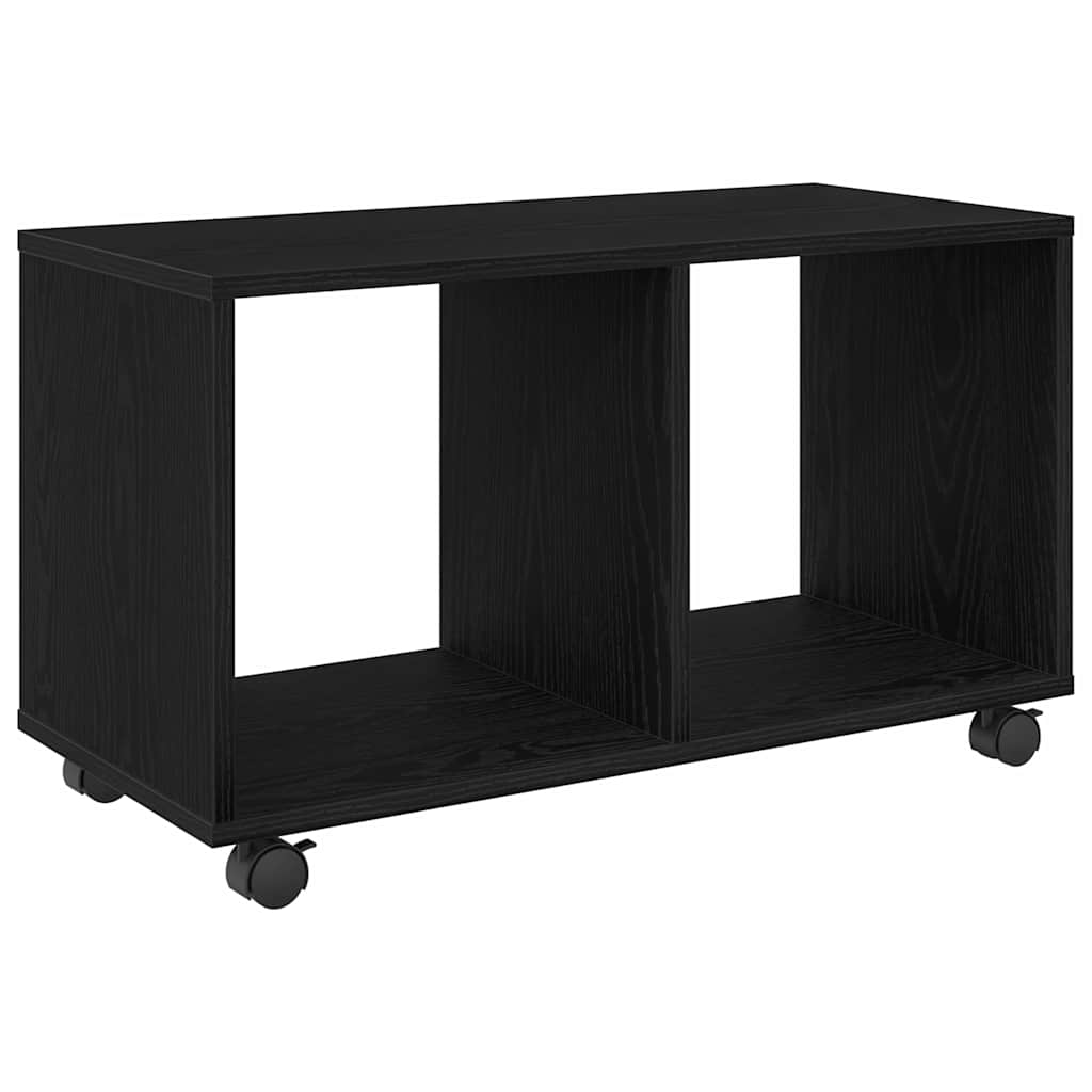 Odkládací Stolek Černý Dub 72 X 33 X 42,5 Cm Kompozitní Dřevo
