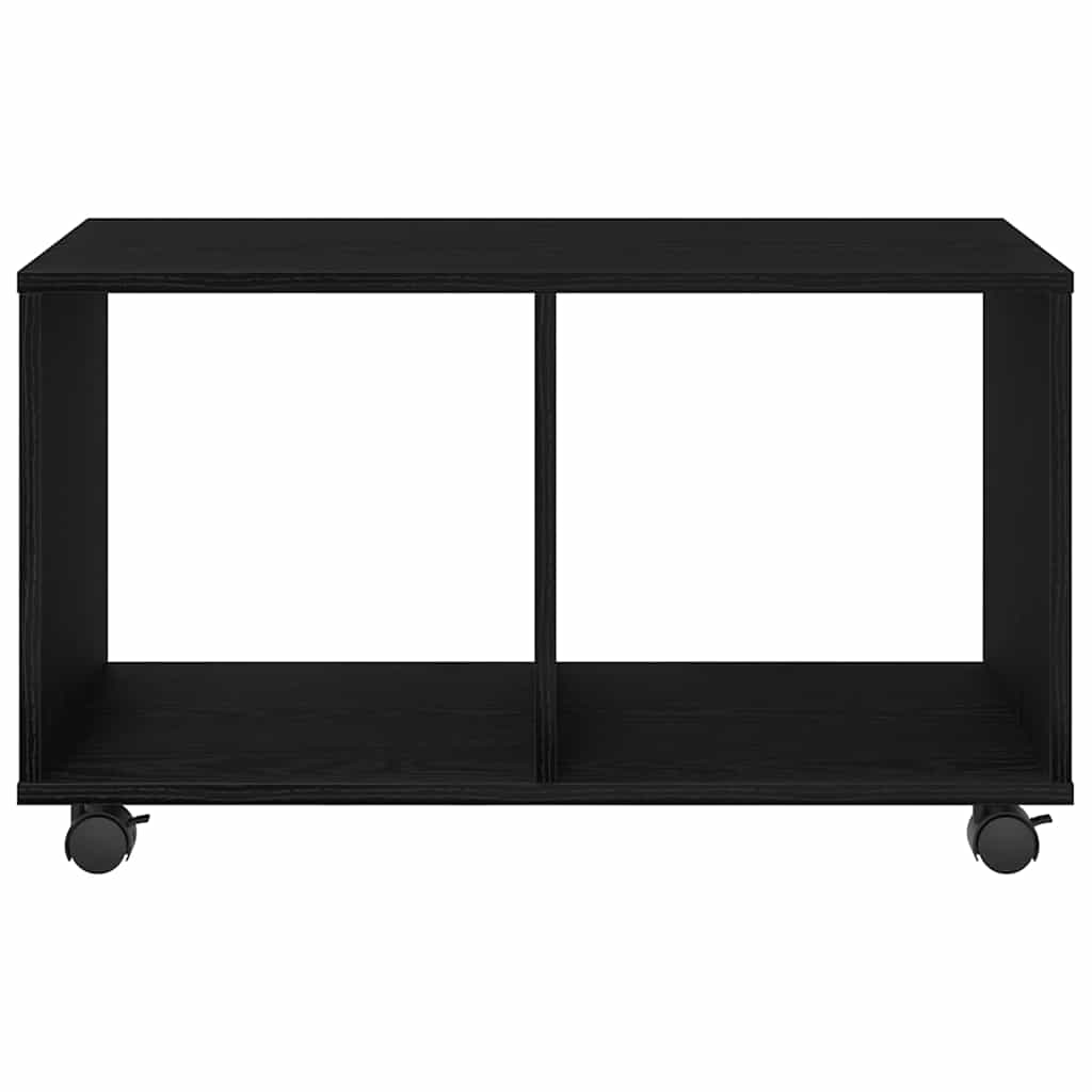 Odkládací Stolek Černý Dub 72 X 33 X 42,5 Cm Kompozitní Dřevo
