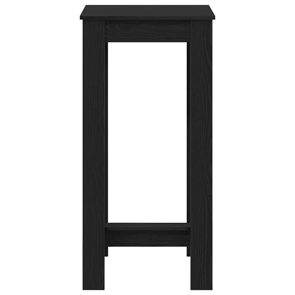 Barový Stůl 51 X 50 X 103,5 Cm Kompozitní Dřevo Černý Dub