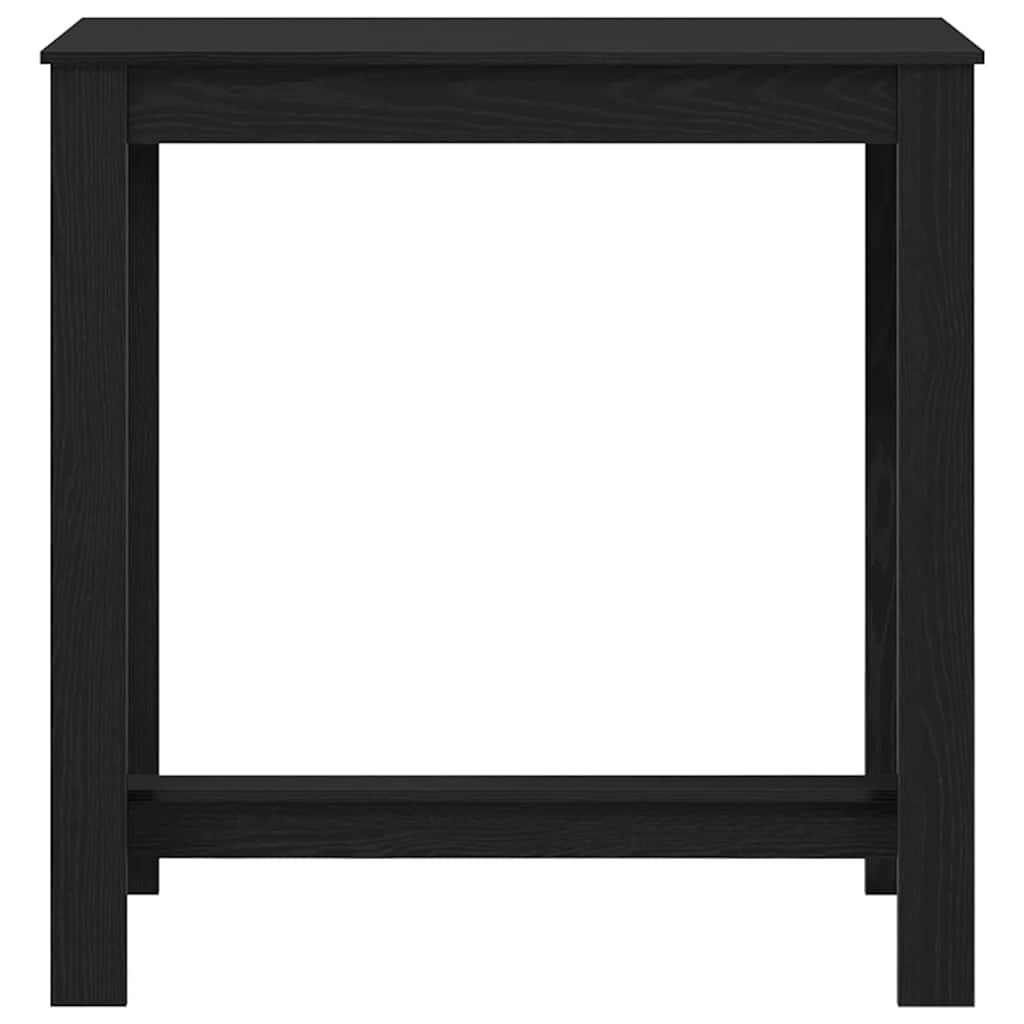 Barový Stůl 102 X 50 X 103,5 Cm Kompozitní Dřevo Černý Dub