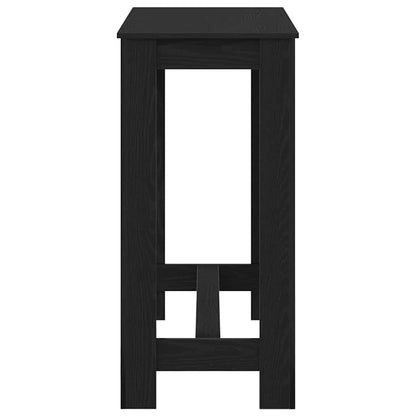 Barový Stůl 102 X 50 X 103,5 Cm Kompozitní Dřevo Černý Dub
