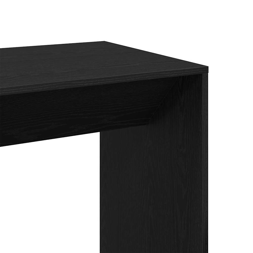 Barový Stůl 51 X 50 X 103,5 Cm Kompozitní Dřevo Černý Dub