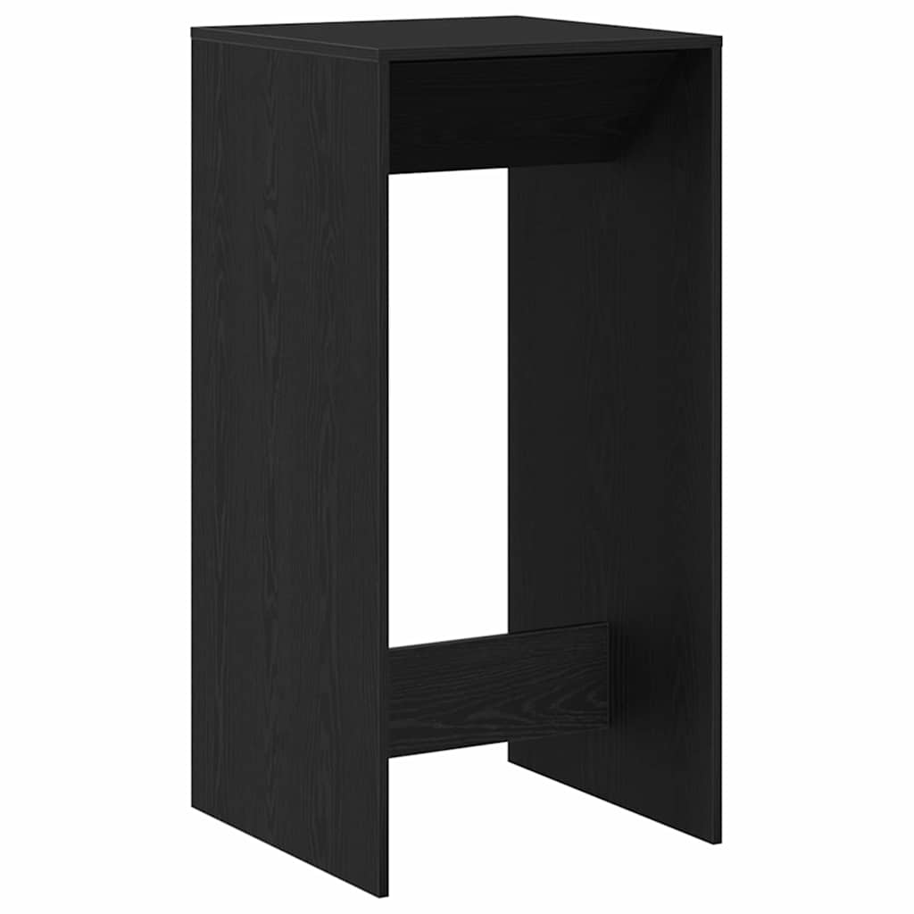 Barový Stůl 51 X 50 X 103,5 Cm Kompozitní Dřevo Černý Dub