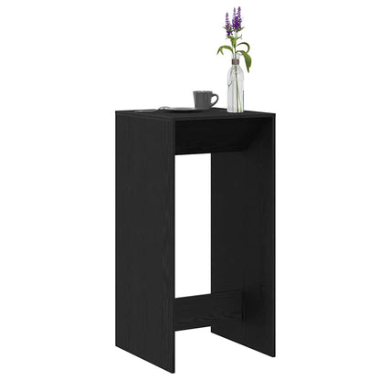 Barový Stůl 51 X 50 X 103,5 Cm Kompozitní Dřevo Černý Dub