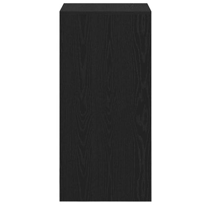 Barový Stůl 51 X 50 X 103,5 Cm Kompozitní Dřevo Černý Dub